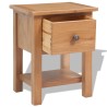 Table de chevet 36x30x47 cm Bois de chêne massif 630725630725