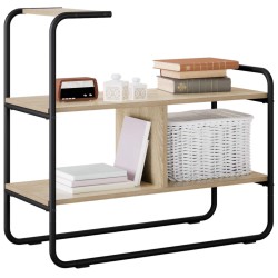 Table console Chêne Sonoma 80 x 35 x 75 cm Bois d'ingénierie 630728630728