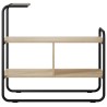 Table console Chêne Sonoma 80 x 35 x 75 cm Bois d'ingénierie 630728630728