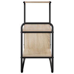 Table console Chêne Sonoma 80 x 35 x 75 cm Bois d'ingénierie 630728630728