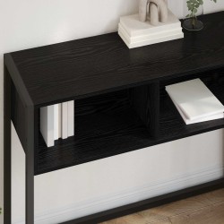 Table d'appoint Chêne noir 100 x 36 x 75 cm Bois d'ingénierie 630729630729
