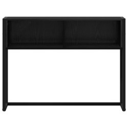 Table d'appoint Chêne noir 100 x 36 x 75 cm Bois d'ingénierie 630729630729