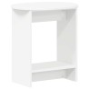 Table d'appoint Blanc 50 x 39,5 x 55 cm Bois d'ingénierie 630730630730