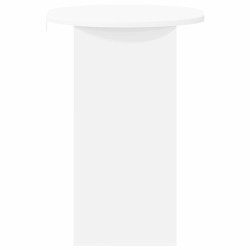Table d'appoint Blanc 50 x 39,5 x 55 cm Bois d'ingénierie 630730630730