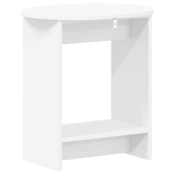 Table d'appoint Blanc 50 x 39,5 x 55 cm Bois d'ingénierie 630730630730