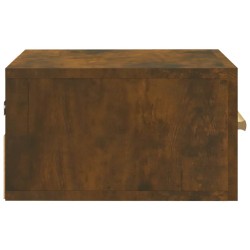 Tables de chevet murales 2 pcs chêne fumé 35x35x20 cm 630749630749