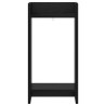 Support de Plante Chêne Noir 30 x 30 x 60 cm Bois d’ingénierie 630759630759