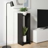Support de Plante 2 pc Chêne Noir 30 x 30 x 100 cm 630767630767