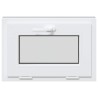 Fenêtre de sous-sol RISOR 60 x 40 cm PVC et verre Anthracite 630774630774