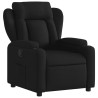 Fauteuil inclinable en tissu noir 630775630775