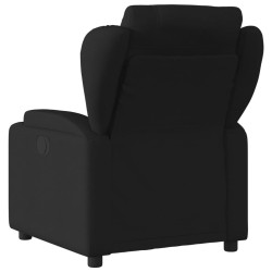 Fauteuil inclinable en tissu noir 630775630775