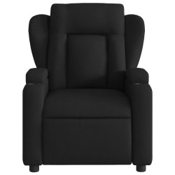 Fauteuil inclinable en tissu noir 630775630775