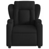 Fauteuil inclinable en tissu noir 630775630775
