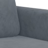 Fauteuil Gris foncé 60 cm Velours 630777630777