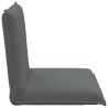 Fauteuil de sol ajustable Gris foncé Tissu 630778630778