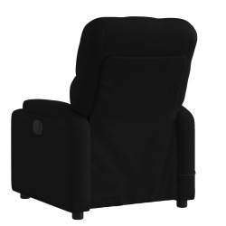 Fauteuil de massage inclinable noir tissu 630779630779