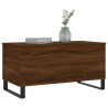 Table basse Chêne marron 90x44,5x45 cm Bois d'ingénierie 630784630784