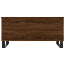 Table basse Chêne marron 90x44,5x45 cm Bois d'ingénierie 630784630784