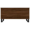Table basse Chêne marron 90x44,5x45 cm Bois d'ingénierie 630784630784