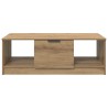 Table basse Chêne artisanal 102 x 50 x 36cm Bois d'ingénierie 630785630785