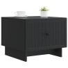 Table basse avec tiroir Noir 49 x 50 x 40 cm Bois d'ingénierie 630787630787