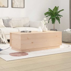 Table basse 100x50x35 cm Bois massif de pin 630789630789
