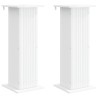 Support de Plante 2 pcs Blanc 30,5 x 30 x 80,5 cm 630790630790