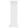 Support de Plante 2 pcs Blanc 30,5 x 30 x 80,5 cm 630790630790