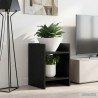 Support de Plante 2 pc Chêne Noir 30 x 30 x 40 cm 630799630799
