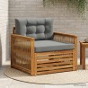 Sofa de milieu extérieur Naturel 630800630800