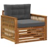 Sofa de milieu extérieur Naturel 630800630800