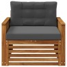 Sofa de milieu extérieur Naturel 630800630800