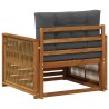 Sofa de milieu extérieur Naturel 630800630800