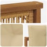 Sofa de milieu extérieur Bois d'Acacia Massif Naturel 630801630801