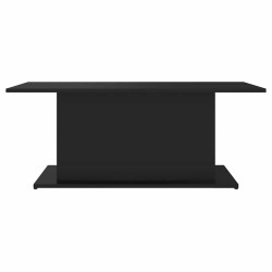 Table basse noir 102x55,5x40 cm bois d'ingénierie 630806630806