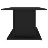 Table basse noir 102x55,5x40 cm bois d'ingénierie 630806630806