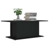 Table basse noir 102x55,5x40 cm bois d'ingénierie 630806630806