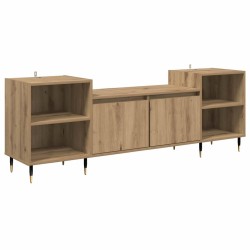 Meuble TV 160 x 35 x 55 cm Chêne artisanal Bois d'ingénierie 630811630811