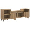 Meuble TV 160 x 35 x 55 cm Chêne artisanal Bois d'ingénierie 630811630811