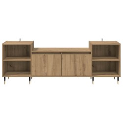 Meuble TV 160 x 35 x 55 cm Chêne artisanal Bois d'ingénierie 630811630811