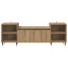 Meuble TV 160 x 35 x 55 cm Chêne artisanal Bois d'ingénierie 630811630811