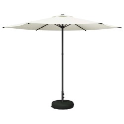 Parasol de jardin avec base 300 x 300 cm Polyester 630814630814
