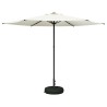 Parasol de jardin avec base 300 x 300 cm Polyester 630814630814