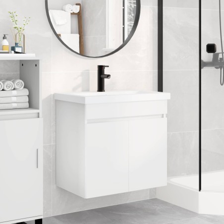 Meuble de salle de bain avec robinet Blanc 61 x 40 x 74,5 cm 630822630822