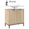 Meuble de Lavabo de Salle de Bain avec stockage Chêne Sonoma 630827630827