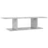 Meuble TV mural Gris béton 103x30x26,5 cm 630843630843