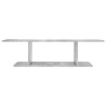 Meuble TV mural Gris béton 103x30x26,5 cm 630843630843