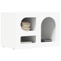 Meuble TV ELST 60 x 35 x 40 cm Blanc Bois d'ingénierie 630849630849