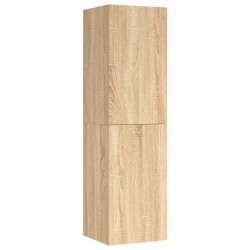 Meuble TV Chêne sonoma 30,5x30x110 cm Bois d’ingénierie 630850630850