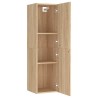 Meuble TV Chêne sonoma 30,5x30x110 cm Bois d’ingénierie 630850630850